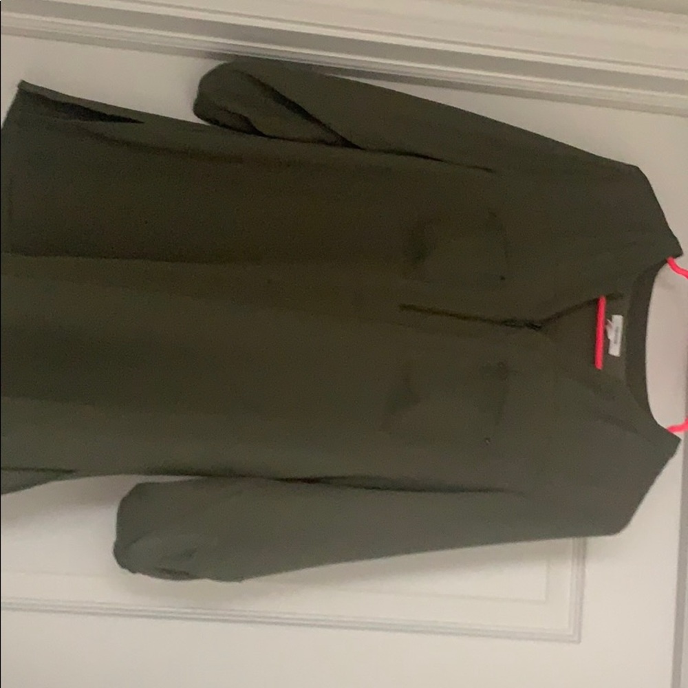 olive green shirt worn once